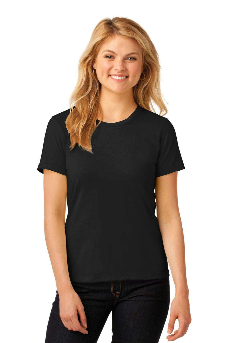 Anvil Ladies 100% Combed Ring Spun Cotton T-Shirt. 880-T-shirts-Black-2XL-JadeMoghul Inc.