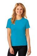Anvil Ladies 100% Combed Ring Spun Cotton T-Shirt. 880-T-shirts-Caribbean Blue-2XL-JadeMoghul Inc.