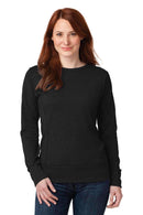 Anvil Ladies French Terry Crewneck Sweatshirt. 72000L-Ladies-Black-2XL-JadeMoghul Inc.