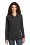 Anvil Ladies French Terry Pullover Hooded Sweatshirt. 72500L-Sweatshirts/fleece-Heather Dark Grey-2XL-JadeMoghul Inc.