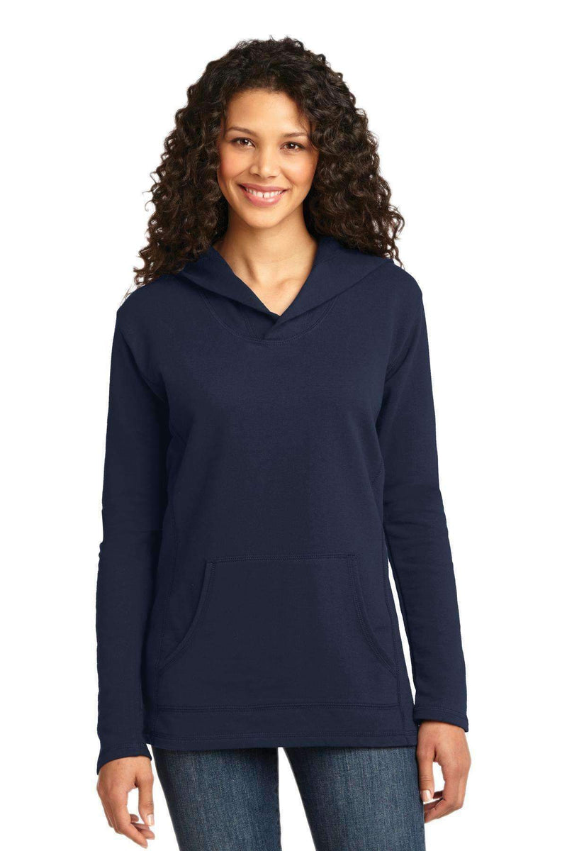 Anvil Ladies French Terry Pullover Hooded Sweatshirt. 72500L-Sweatshirts/fleece-Navy-2XL-JadeMoghul Inc.