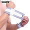 AOLIKES 1PCS Cotton Elastic Bandage Hand Sport Wristband Gym Support Wrist Brace Wrap carpal tunnel-Grey with White-JadeMoghul Inc.