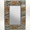 Appealing Animal Print Metal Mirror - Benzara-Wall Mirrors-Multicolor-Metal-Matte-JadeMoghul Inc.