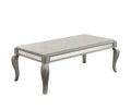 Appealing Coffee Table, Gray-Coffee Tables-Gray-Mirror Poplar Wood Birch Veneer MDF-JadeMoghul Inc.