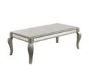 Appealing Coffee Table, Gray-Coffee Tables-Gray-Mirror Poplar Wood Birch Veneer MDF-JadeMoghul Inc.