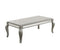 Appealing Coffee Table, Gray-Coffee Tables-Gray-Mirror Poplar Wood Birch Veneer MDF-JadeMoghul Inc.