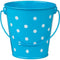 AQUA POLKA DOTS BUCKET-Learning Materials-JadeMoghul Inc.