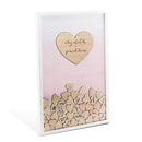 Aqueous Wedding Drop Box Guest Book with Hearts Bright Purple (Pack of 1)-Wedding Reception Accessories-Carribean Blue-JadeMoghul Inc.