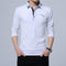 ARCSINX 5XL Polo Shirt Men Plus Size 3XL 4XL Autumn Winter Brand Men's Polo Shirt Long Sleeve Casual Male Shirt Mens polo Shirts-White-M-JadeMoghul Inc.