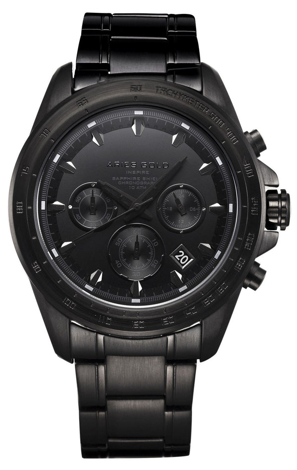 Aries Gold Inspire Drifter Chronograph Quartz G 7001 BK-OUT Men's Watch-Branded Watches-Blue-JadeMoghul Inc.