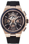 Aries Gold Inspire Lightning Quartz G 7003 2TRB-BKRG Men's Watch-Branded Watches-Black-JadeMoghul Inc.