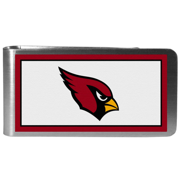 Arizona Cardinals Steel Logo Money Clips-Wallets & Checkbook Covers-JadeMoghul Inc.