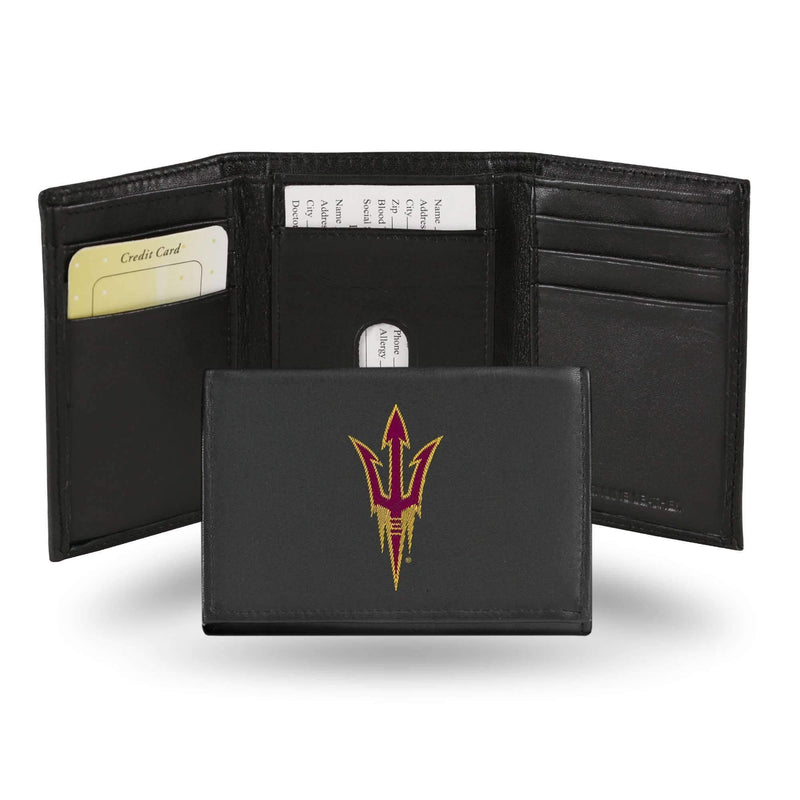 Smart Wallet Arizona State Embroidered Trifold