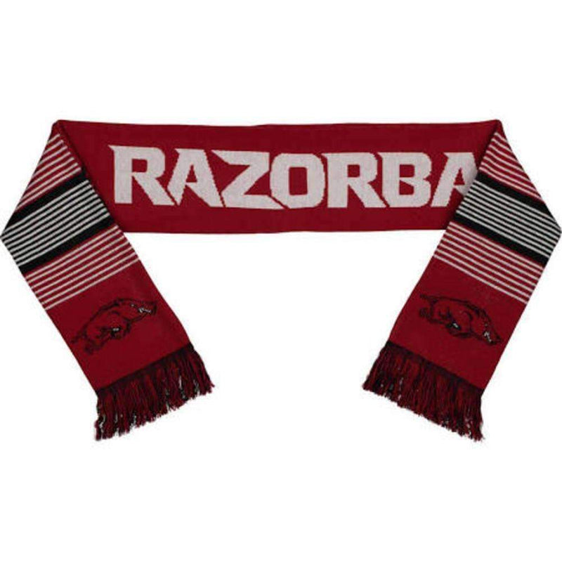 Arkansas Reversible Split Logo Scarf-Scarves-JadeMoghul Inc.