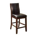 Townsend II Leatherette Parson Chair Counter Height Chair, Set Of 2