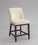 Valor Counter Height Chair, Ivory & Espresso, Set-2