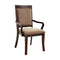 Woodmont Contemporary Arm Chair, Walnut Finish, Set Of 2