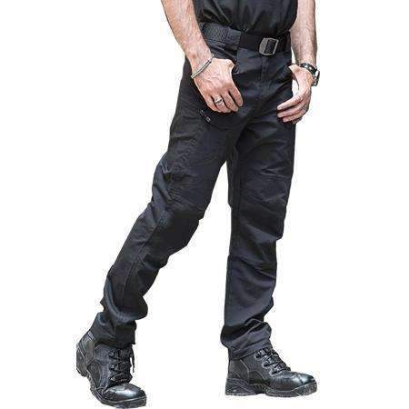 Army Men Pants / Tactical Multi Pocket Pants For Men / Military Combat Trouser-black-S-JadeMoghul Inc.