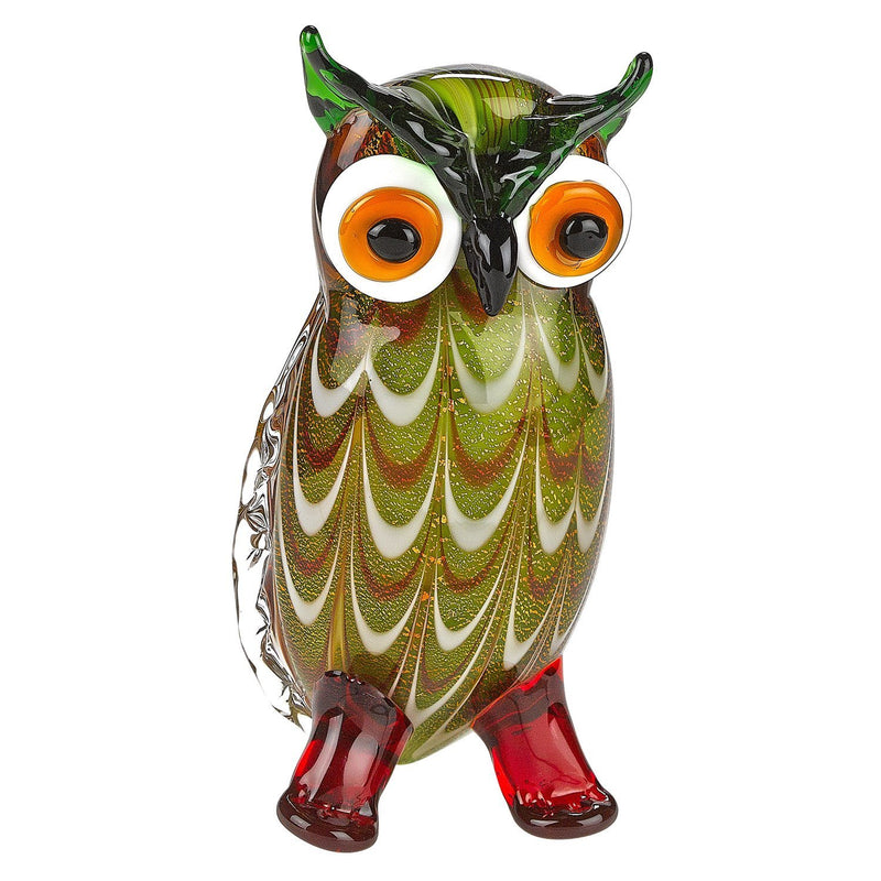 Glass Art  - Art Glass 8" Owl