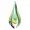 Cheap Home Decor Art Glass Water Drop Statue