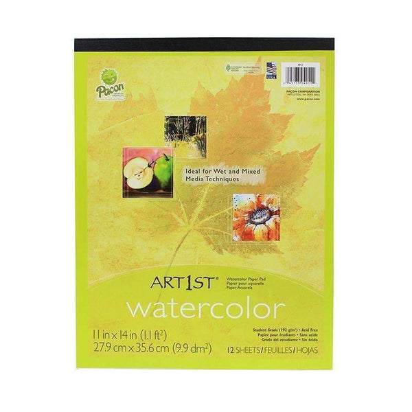 ART1ST WATERCOLOR PAD 11X14 12 SHT-Arts & Crafts-JadeMoghul Inc.