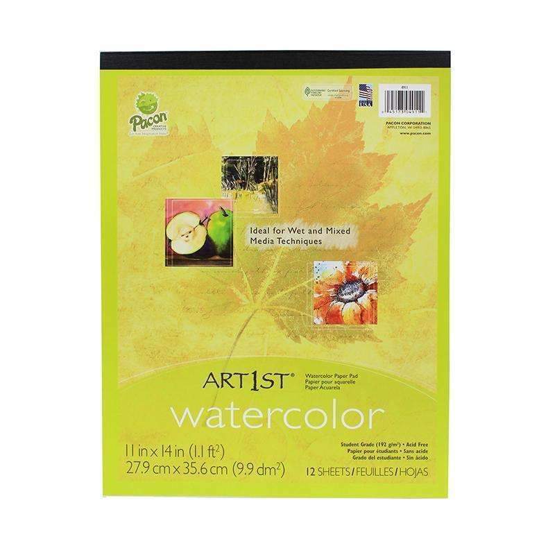 ART1ST WATERCOLOR PAD 11X14 12 SHT-Arts & Crafts-JadeMoghul Inc.