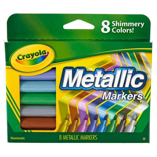 Crayola Metallic Markers 8 Colors