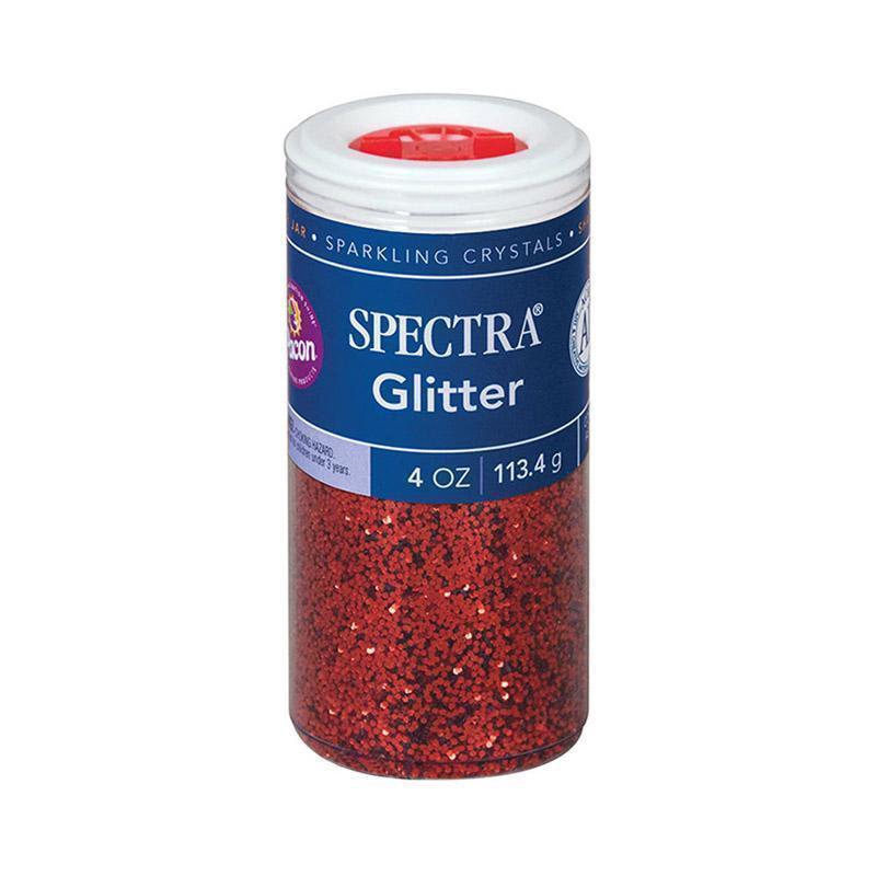 Glitter 4Oz Red