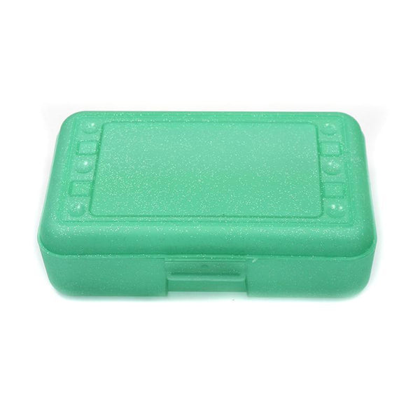 Arts & Crafts Pencil Box Lime Sparkle ROMANOFF PRODUCTS