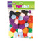 Arts & Crafts Pom Pons Assorted Colors & Sizes PACON CORPORATION