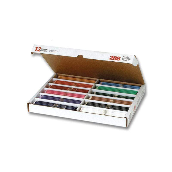 Arts & Crafts Prang Colored Pencils Classpack 288 DIXON TICONDEROGA COMPANY