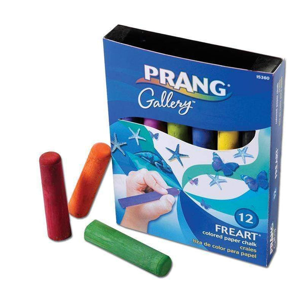 Arts & Crafts Prang Freart Artist Chalk 12 Color DIXON TICONDEROGA COMPANY