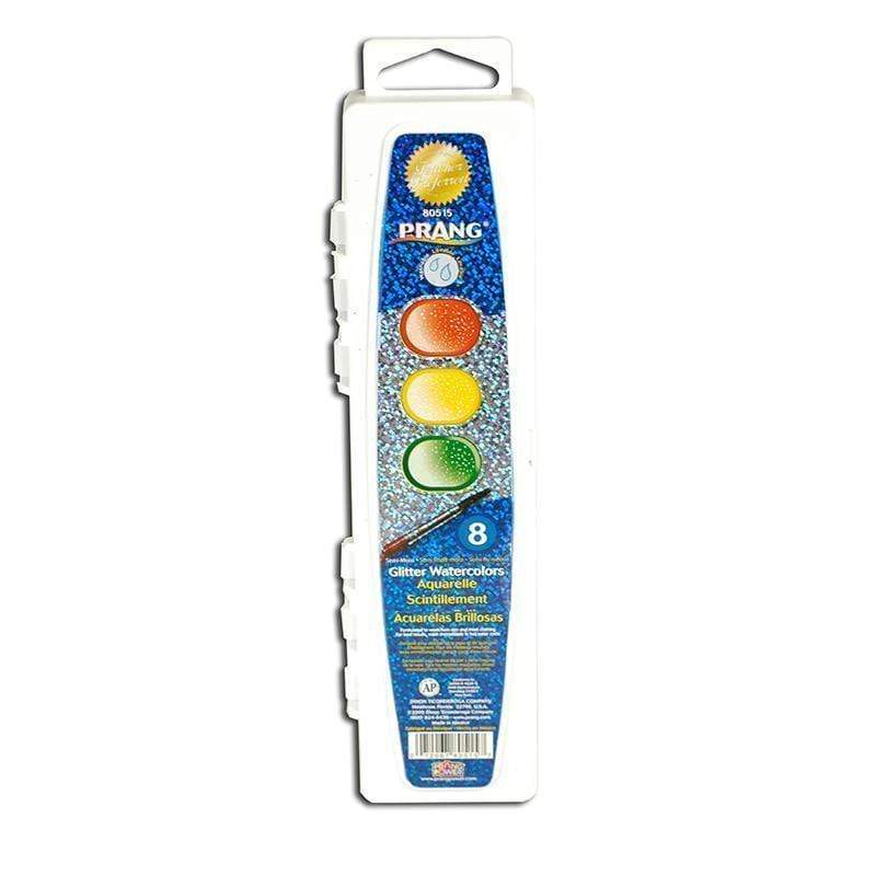 Arts & Crafts Prang Watercolor Glitter Color 8 Ct DIXON TICONDEROGA COMPANY