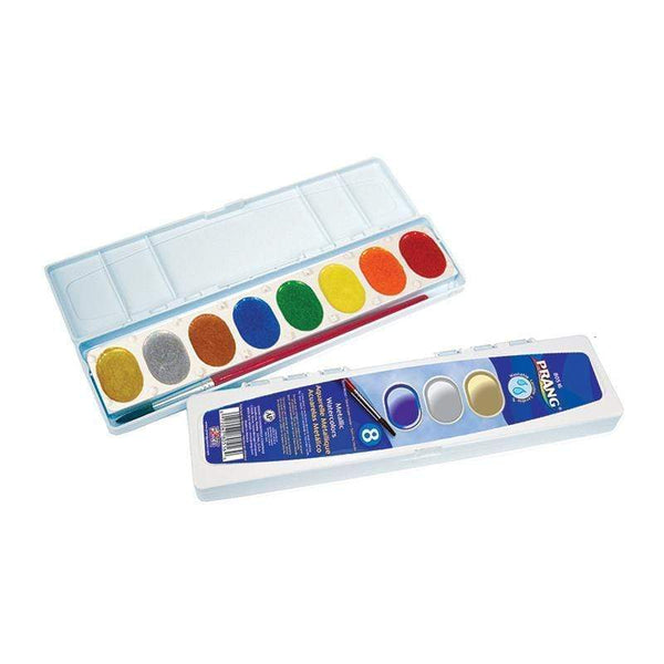 Arts & Crafts Prang Watercolor Metallic Color 8 Ct DIXON TICONDEROGA COMPANY