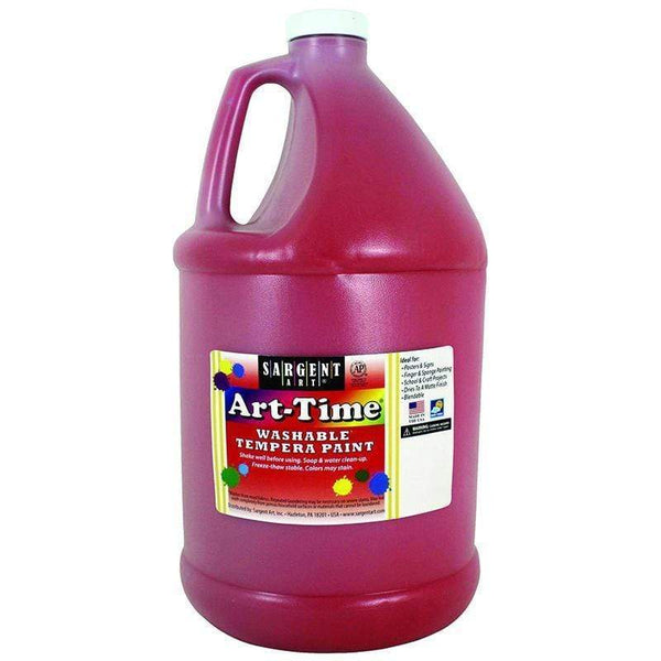 Arts & Crafts Red Art Time Washable Paint SARGENT ART INC.