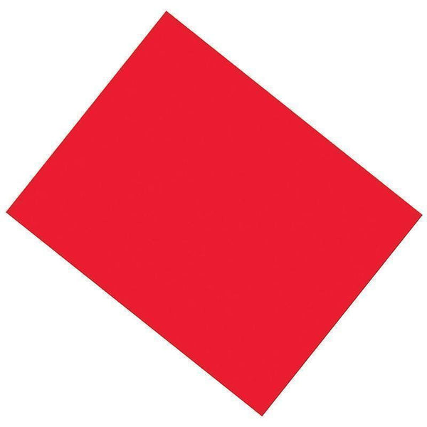 Arts & Crafts Red Coated Poster Board 25 Sheets PACON CORPORATION