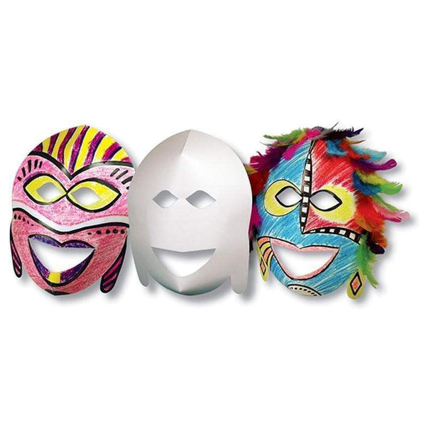 Arts & Crafts Roylco African Masks 20 Pk ROYLCO INC.