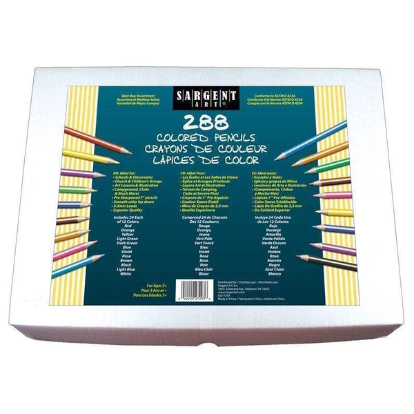 Arts & Crafts Sargent Art Colored Pencils 288 SARGENT ART INC.
