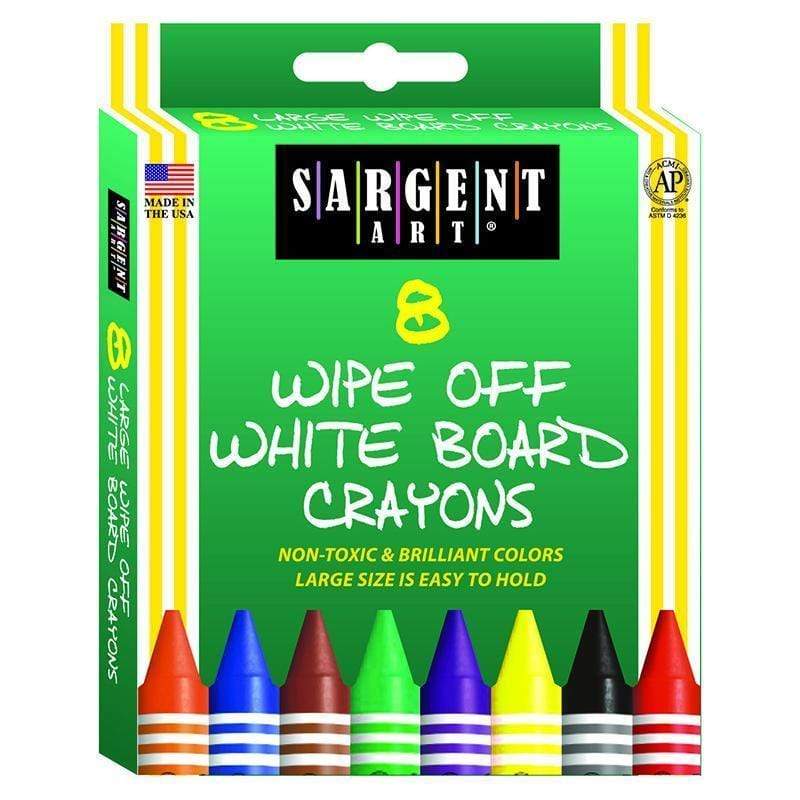 Arts & Crafts Sargent Art White Board Crayons Reg SARGENT ART INC.