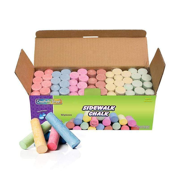 Arts & Crafts SIDEWALK CHALK 52 PCS ASSRTD COLORS PACON CORPORATION