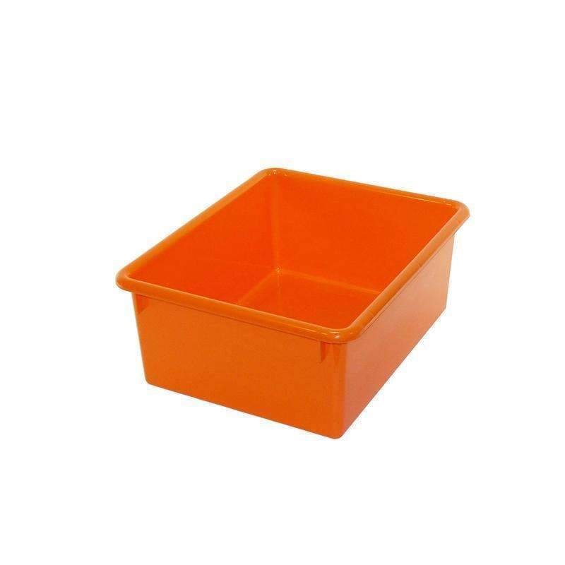 Arts & Crafts STOWAWAY LETTER BOX ORANGE NO LID ROMANOFF PRODUCTS