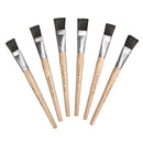 Arts & Crafts Stubby Easel Brushes 1 In Wide 6 Pk PACON CORPORATION