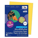 Arts & Crafts Sunworks 9 X12 Yellow 50 Ct PACON CORPORATION
