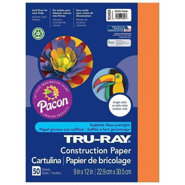 Tru Ray Electric Orange 9 X12 Fade