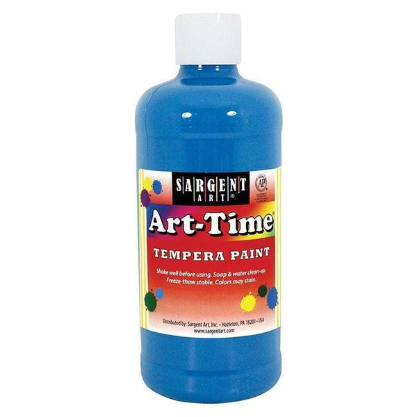 Turquoise Blue Art Time 16 Oz