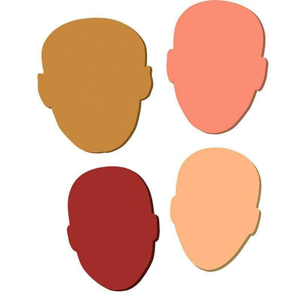 Wonderfoam Multicultural Faces 24 Pk