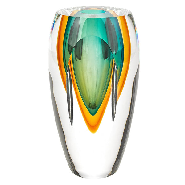 Glass Vase - Astra Green6.5"Art Glass Vase