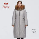 Astrid 2020 New Winter Women's coat women long warm parka fashion Jacket with raccoon fur hood large sizes female clothing 3570 AExp