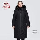 Astrid 2020 New Winter Women's coat women long warm parka fashion Jacket with raccoon fur hood large sizes female clothing 3570 AExp