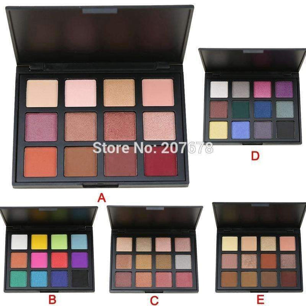 Attractive Scenery Brand 12 Color Eyeshadow Palette Eye Shadow Make up Palette Set Cosmetics 5 Model-A-JadeMoghul Inc.